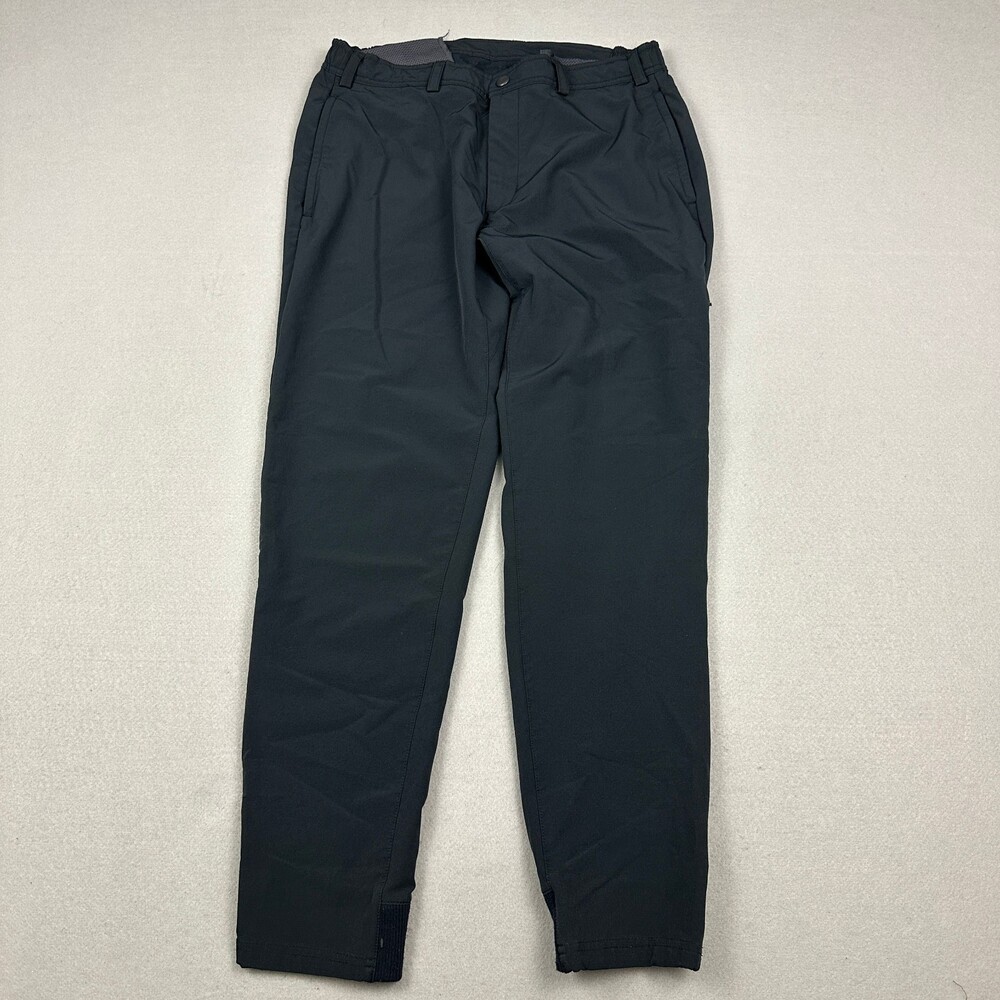Mack Weldon Pants Men Medium Black Radius Flex Jogger Cargo Stretch Tapered M